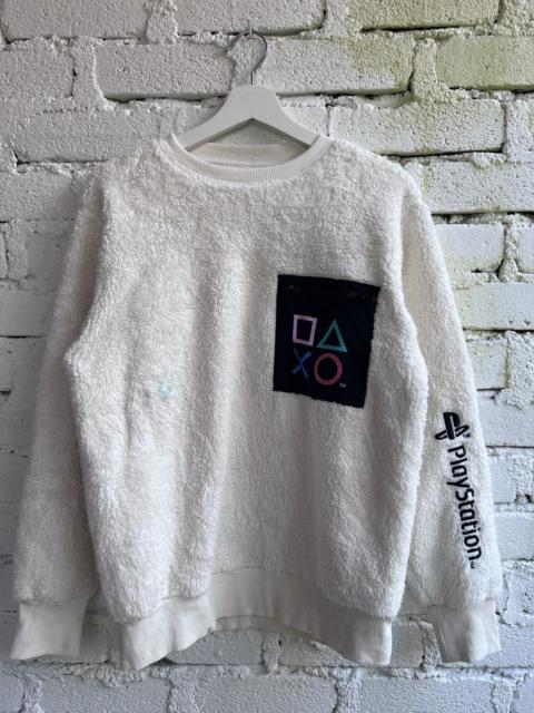 Other Designers GU × Playstation - Playstation X GU sherpa fleece jacket