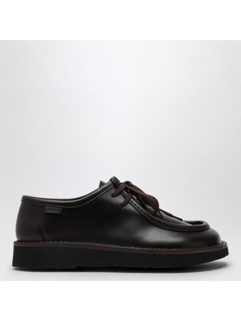 Loewe Loewe Dark Brown Faro Leather Lace-Up Men