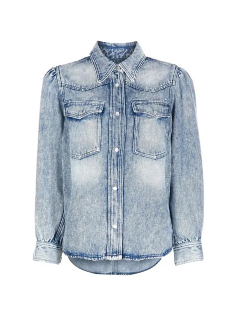 Isabel Marant Étoile cotton-lyocell denim jacket