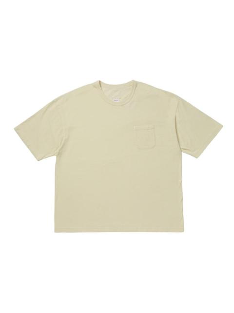 visvim EX JUMBO TEE S/S DMGD LT.YELLOW