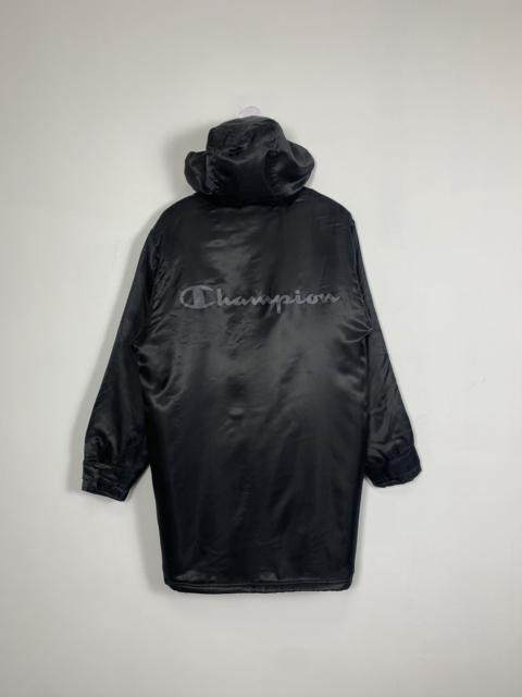 Champion Vintage Champion Sherpa Zip Up Hoodie Long Jacket J0868