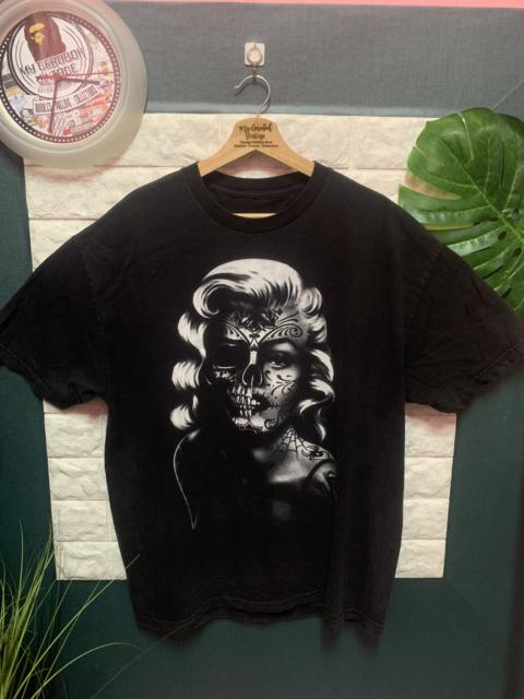 Other Designers Vintage - RARE!! Shirt Skull Vintage Band Tee