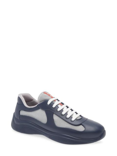 Prada Prada America's Cup Low Top Sneaker in Baltico at Nordstrom