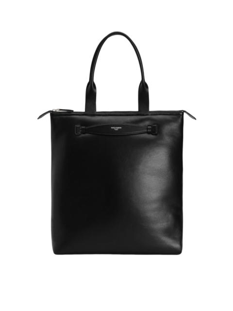 Dolce & Gabbana DOLCE&GABBANA Black Nappa Leather Shopper Bag New