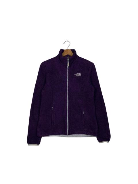 The North Face THE NORTH FACE Embroidery Logo Purple Fleece #1850-C80