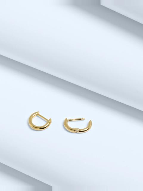 Madewell Demi-Fine Mini Huggie Hoop Earrings