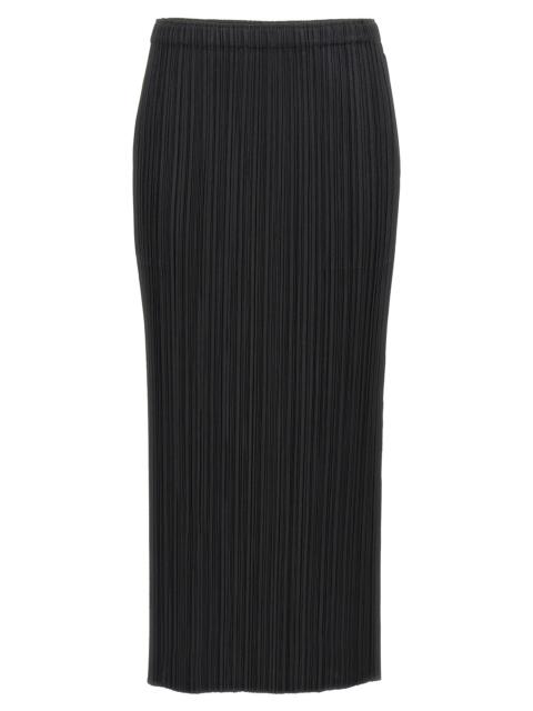 Pleats Please Issey Miyake Basics Skirts Black