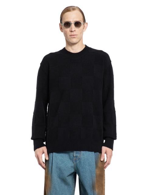 UMA WANG Check-Jacquard-Sweater