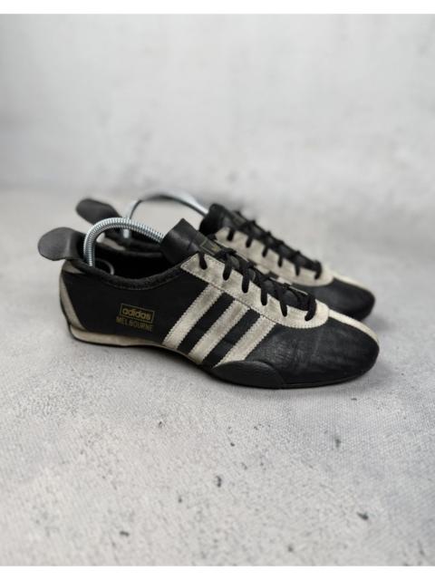 adidas Adidas Melbourne Up There City Series Black Leather Sneakers