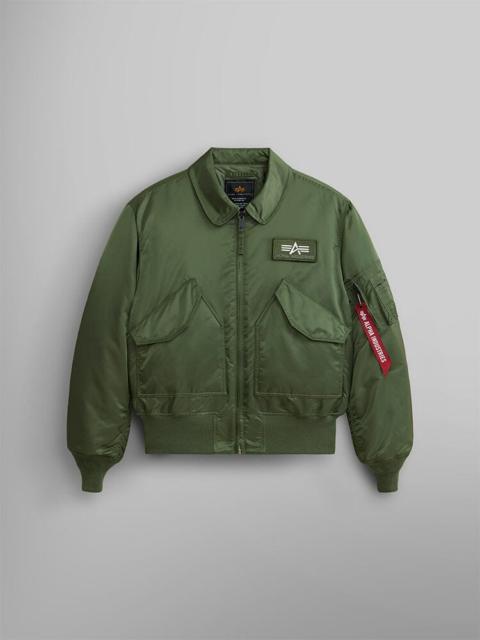 ALPHA INDUSTRIES CWU 45/P BOMBER JACKET (HERITAGE)