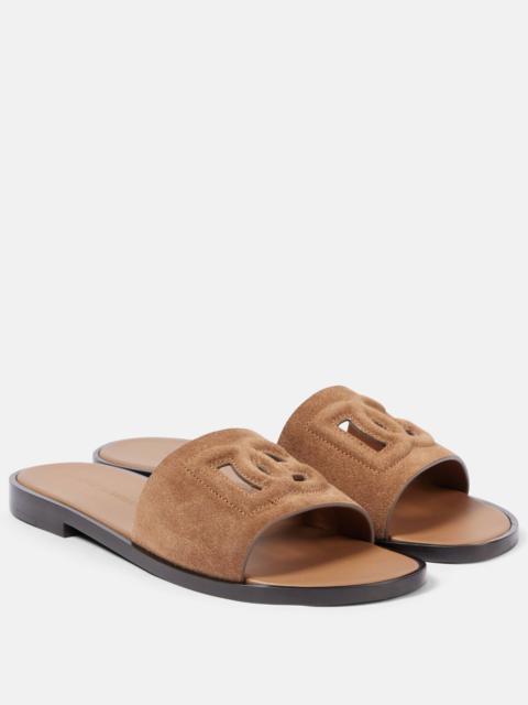 DG suede slides