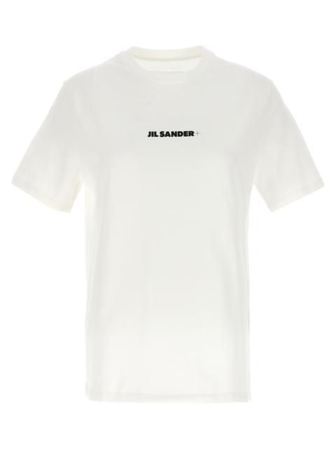 Jil Sander Logo Print T-Shirt White/Black