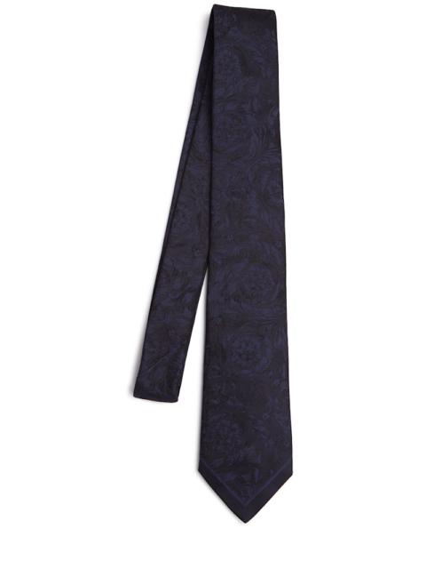 Barocco silk jacquard tie