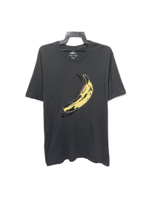 Other Designers Uniqlo - Vintage Andy Warhol Pop Art Iconic Banana 🍌 Logo Tee