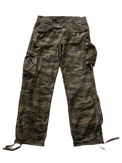 Other Designers RARE🔥VINTAGE🇯🇵CAMOUFLAGE MULTIPOCKET COMBAT MILITARY PANTS