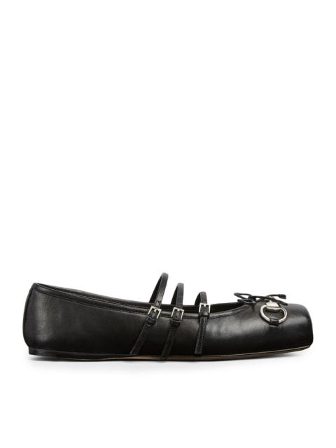Gucci Women Gucci Women`S Ballerina With Horsepiece