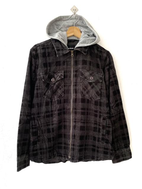 Other Designers Streetwear - Airwalk Velvet/Corduroy Jacket Hoodie