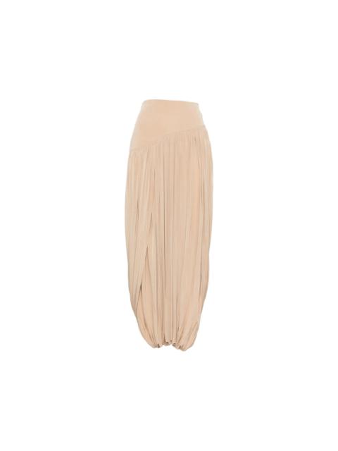 FERRAGAMO Ferragamo Neutrals Skirts - Pleated Skirts Women