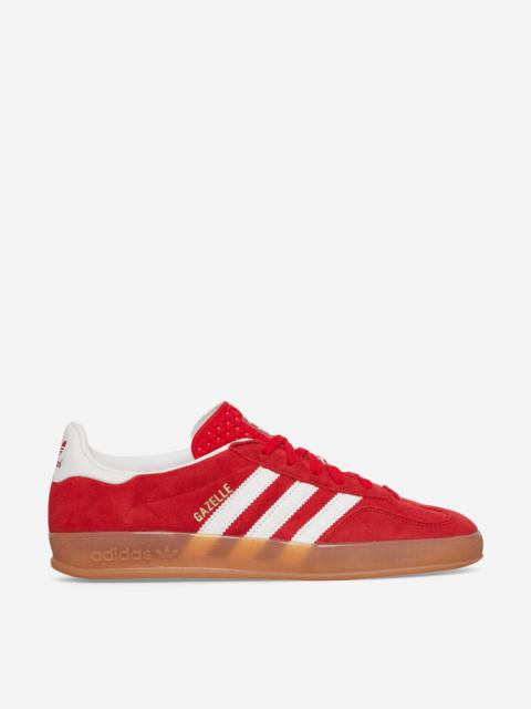 adidas Gazelle Indoor Sneakers Better Scarlet / Cloud White