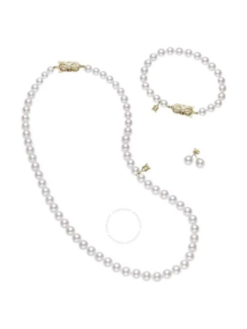 MIKIMOTO Mikimoto Akoya Cultured Pearl Three-Piece Set UN70118VS1K3