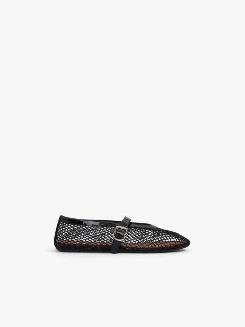 Alaïa FISHNET BALLET FLATS