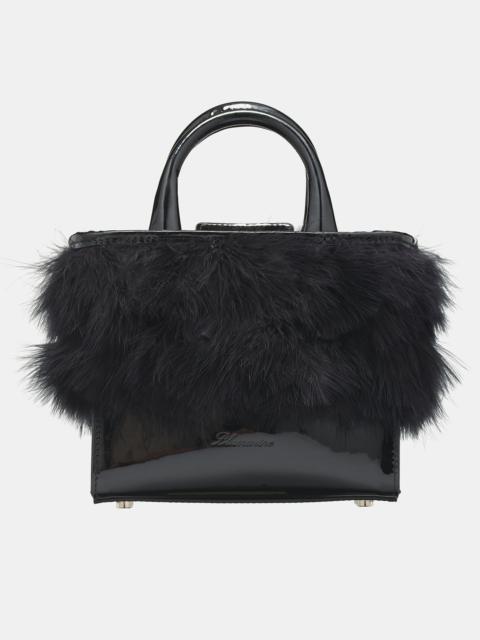 Blumarine Mini Feather Tote Bag