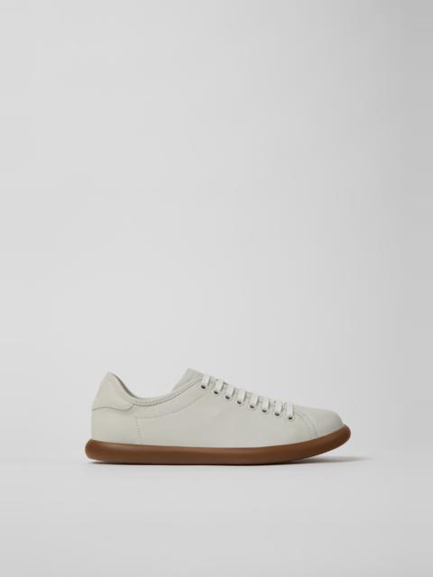 CAMPERLAB White Leather Sneakers for Women.