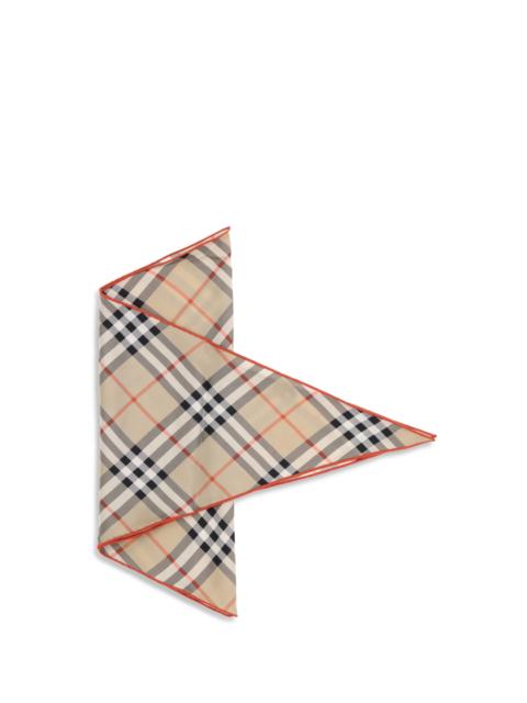 Burberry Burberry Women Silk Check Scarf