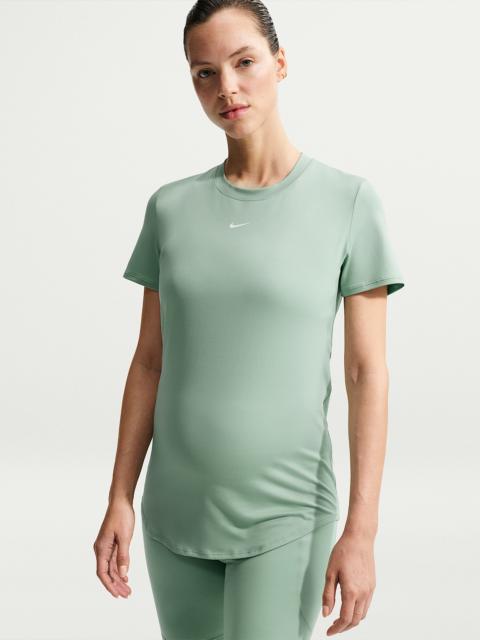 Nike Nike (M) One Women's Dri-FIT Slim-Fit Short-Sleeve Top (Maternity)