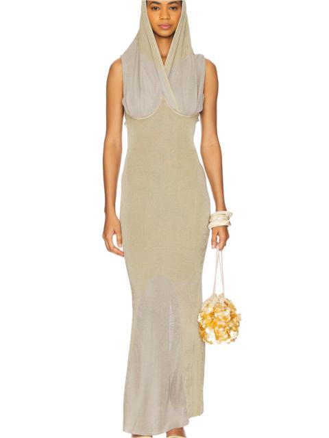 sacai Fabric Combo Dress | REVERSIBLE