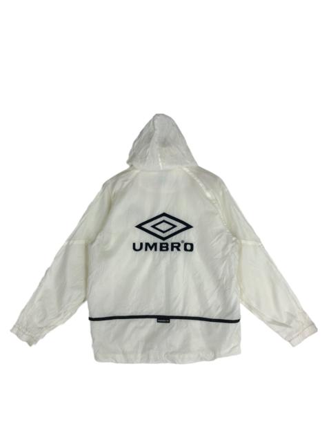 Other Designers Vintage - Vintage 90s Umbro Biglogo Winbreaker with hoodie