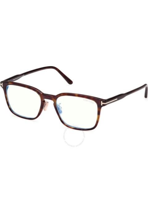 Tom Ford Blue Light Block Square Men's Eyeglasses FT5859-D-B 052 53