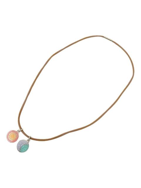 Hermès Leather necklace