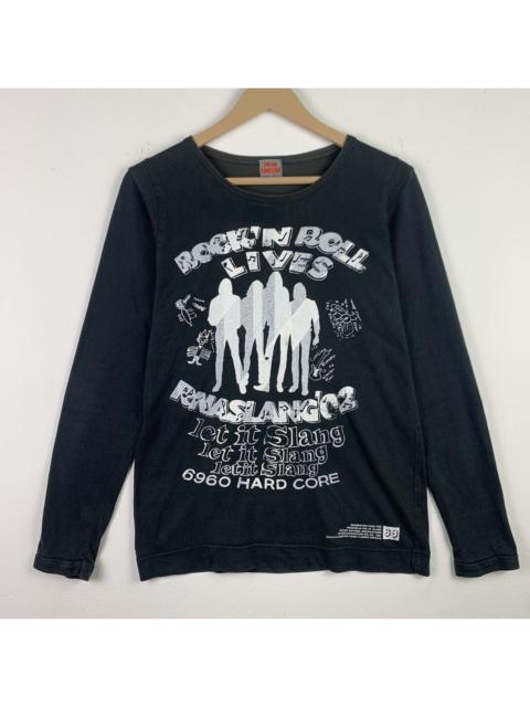 Other Designers Seditionaries - Rna Slang Vive Le Rock X Ramones Shirt Long Sleeve
