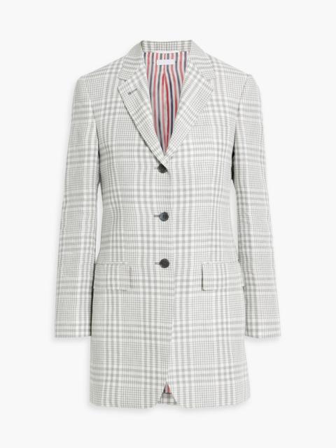 Thom Browne Checked linen blazer