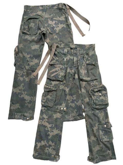 Other Designers Japanese Brand - Camo Bondage Tactical Multipocket Baggy Cargo Pants 32x31