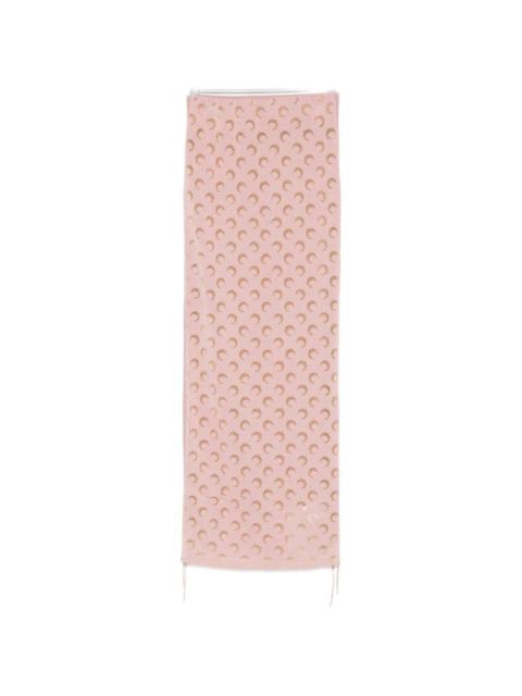 Marine Serre Marine Serre Women Moon Devore Skirt