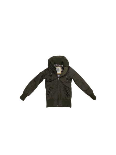 Other Designers VTG Von Dutch Light Puffer Jacket