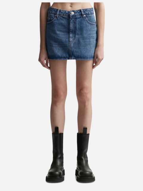 AMI Paris DENIM MINI SKIRT