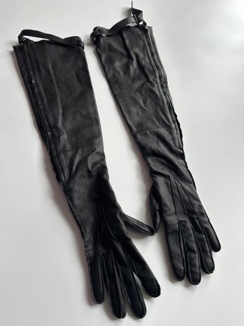 Ann Demeulemeester ANN DEMEULEMEESTER 12AW Leather Long Gloves