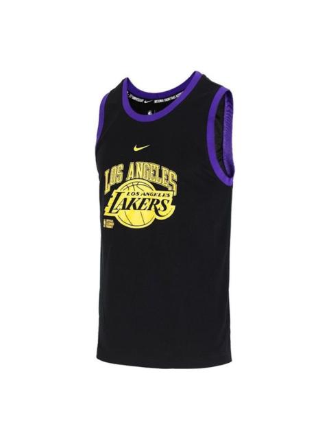 Nike Men's Nike Tank Dna Cts 75 Sports Basketball Jersey/Vest Black DB1277-010