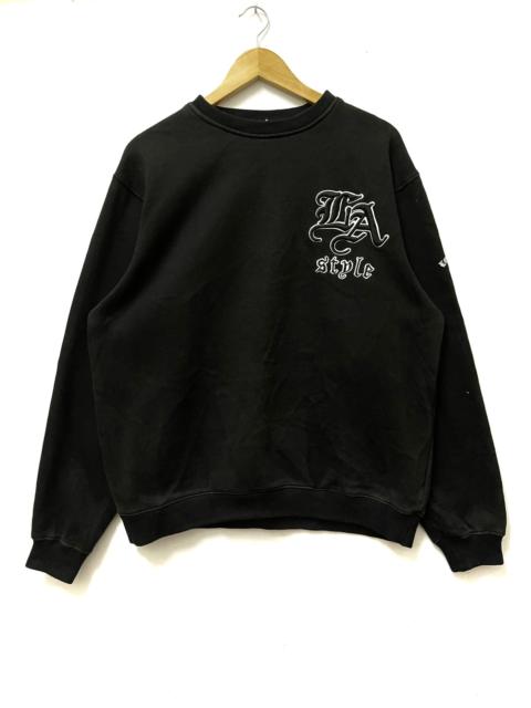 Other Designers Made In Usa - Los Angeles Style Spellout Sweatshirt Black
