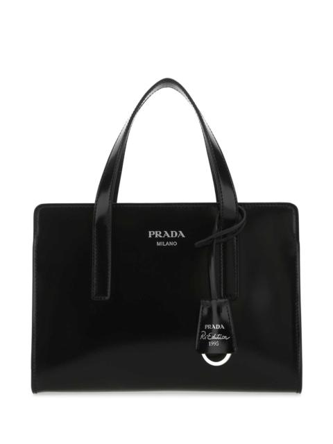 Prada Prada Women Black Leather Re-Edition 1995 Handbag