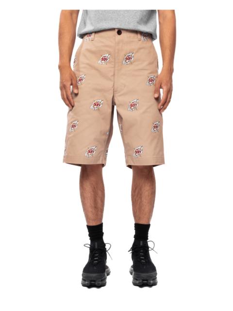Junya Watanabe MAN Roy Lichtenstein x Chino Shorts