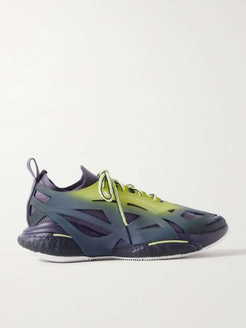Solarglide Primeknit and rubber sneakers