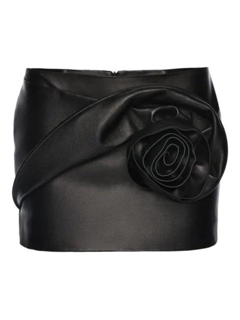 MAGDA BUTRYM Leather Mini Skirt