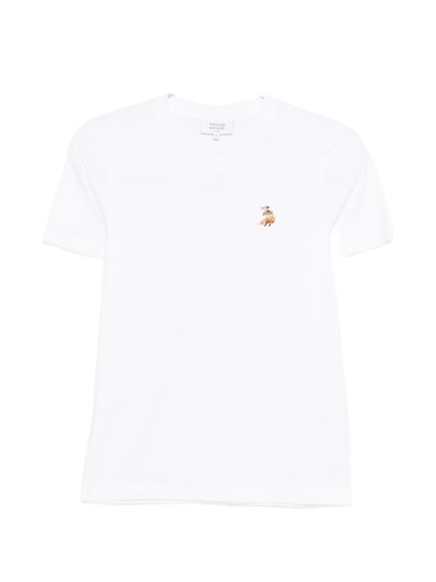 Maison Kitsuné Maison Kitsuné Embroidered T-shirt