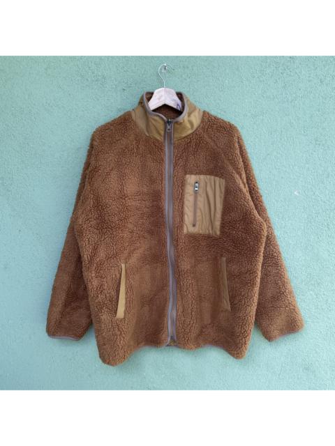 Other Designers Japanese Brand - Vtg UNBRANDED Retro-X Zip Sherpa Deep Pill Revesable Jacket