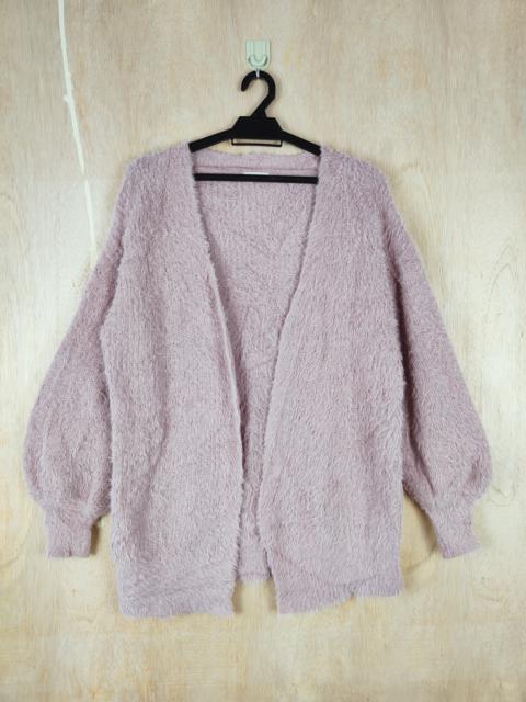 Other Designers Cardigan - GU Shag Shaggy Fur Mohair cardigan Knitwear#S280