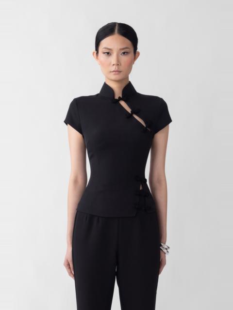 SAU LEE IRIS CREPE TOP